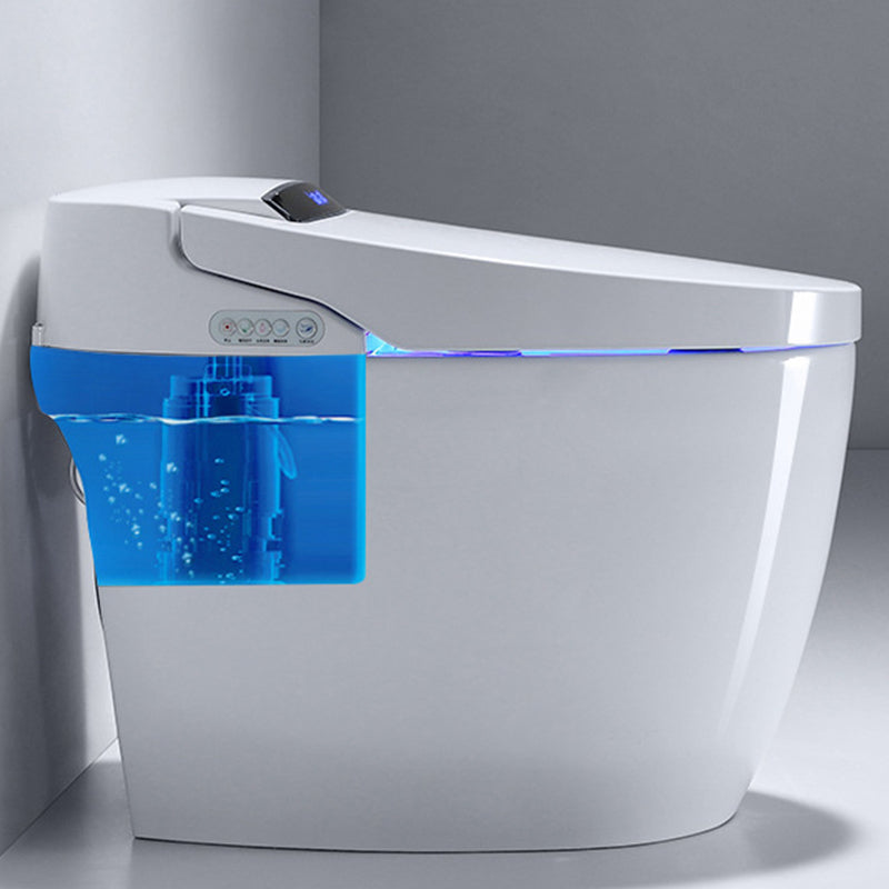 Contemporary White Ceramic Flush Toilet Slow Close Seat Included Urine Toilet for Washroom Clearhalo 'Bathroom Remodel & Bathroom Fixtures' 'Home Improvement' 'home_improvement' 'home_improvement_toilets' 'Toilets & Bidets' 'Toilets' 7001975