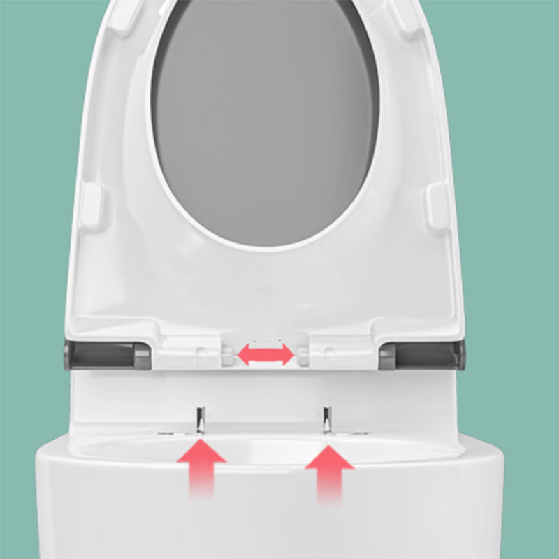 Traditional Ceramic Flush Toilet Floor Mount Urine Toilet for Washroom Clearhalo 'Bathroom Remodel & Bathroom Fixtures' 'Home Improvement' 'home_improvement' 'home_improvement_toilets' 'Toilets & Bidets' 'Toilets' 7001991