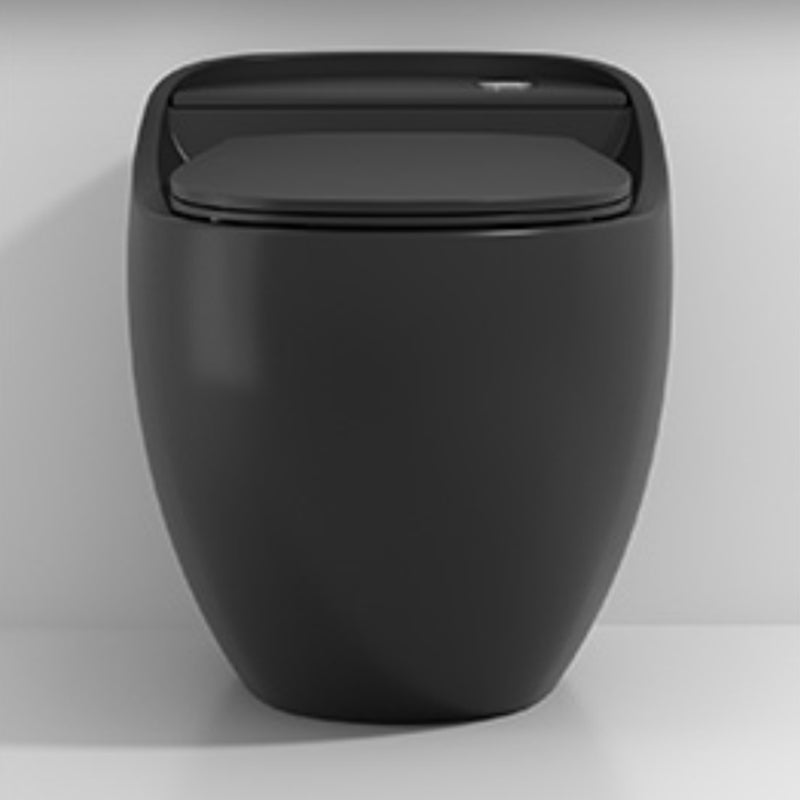 Modern Ceramic Flush Toilet Floor Mount Urine Toilet with Slow Close Seat for Washroom Clearhalo 'Bathroom Remodel & Bathroom Fixtures' 'Home Improvement' 'home_improvement' 'home_improvement_toilets' 'Toilets & Bidets' 'Toilets' 7002001