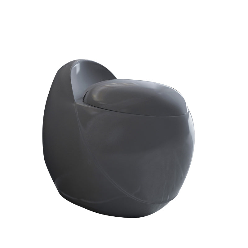 Contemporary Floor Mounted Flush Toilet Seat Included Toilet Bowl for Washroom Clearhalo 'Bathroom Remodel & Bathroom Fixtures' 'Home Improvement' 'home_improvement' 'home_improvement_toilets' 'Toilets & Bidets' 'Toilets' 7002016