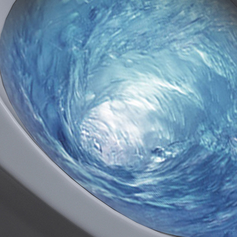 Contemporary Floor Mounted Flush Toilet Seat Included Toilet Bowl for Washroom Clearhalo 'Bathroom Remodel & Bathroom Fixtures' 'Home Improvement' 'home_improvement' 'home_improvement_toilets' 'Toilets & Bidets' 'Toilets' 7002017