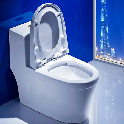 Modern Ceramic White Flush Toilet Floor Mount Urine Toilet for Washroom 15"L x 28"W x 25"H 16" Clearhalo 'Bathroom Remodel & Bathroom Fixtures' 'Home Improvement' 'home_improvement' 'home_improvement_toilets' 'Toilets & Bidets' 'Toilets' 7002062