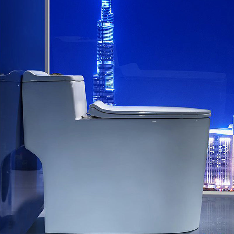 Modern Ceramic White Flush Toilet Floor Mount Urine Toilet for Washroom 15"L x 27"W x 24"H 16" Clearhalo 'Bathroom Remodel & Bathroom Fixtures' 'Home Improvement' 'home_improvement' 'home_improvement_toilets' 'Toilets & Bidets' 'Toilets' 7002065