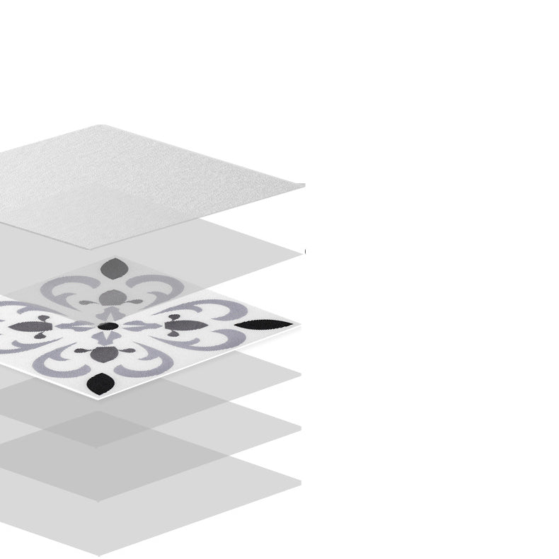 Peel & Stick Vinyl Flooring Light Patterned Vinyl Flooring with Low Gloss Clearhalo 'Flooring 'Home Improvement' 'home_improvement' 'home_improvement_vinyl_flooring' 'Vinyl Flooring' 'vinyl_flooring' Walls and Ceiling' 7010458