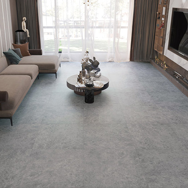 Peel & Stick Vinyl Flooring Matte Stone Look Vinyl Flooring with Waterproof Pewter 75.3 sq ft. - 21 Pieces 0.07" Clearhalo 'Flooring 'Home Improvement' 'home_improvement' 'home_improvement_vinyl_flooring' 'Vinyl Flooring' 'vinyl_flooring' Walls and Ceiling' 7010472