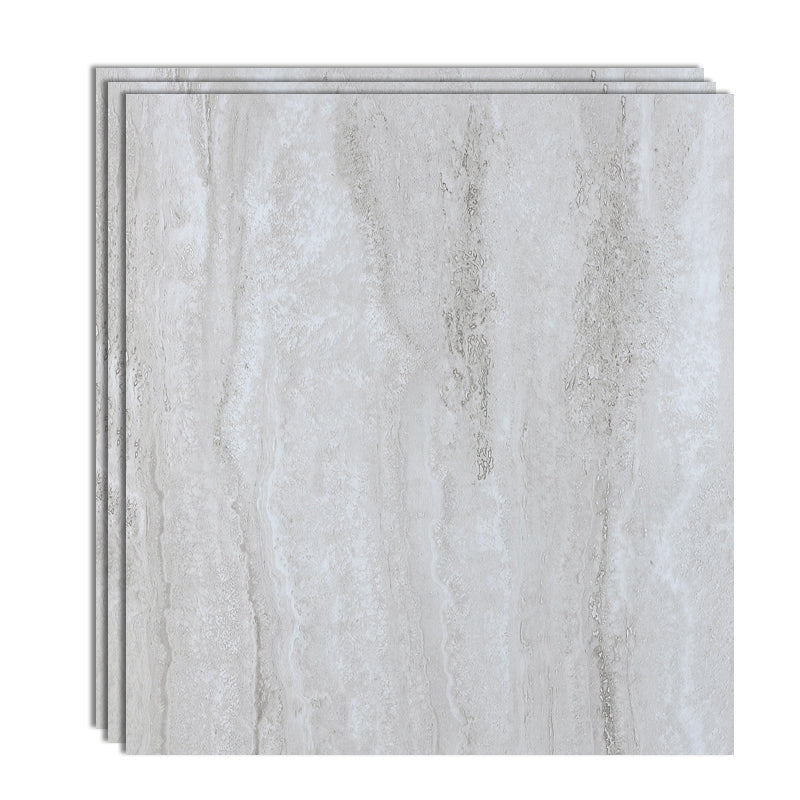 Peel & Stick Vinyl Flooring Matte Stone Look Vinyl Flooring with Waterproof Cream Gray 0.07" Clearhalo 'Flooring 'Home Improvement' 'home_improvement' 'home_improvement_vinyl_flooring' 'Vinyl Flooring' 'vinyl_flooring' Walls and Ceiling' 7010476