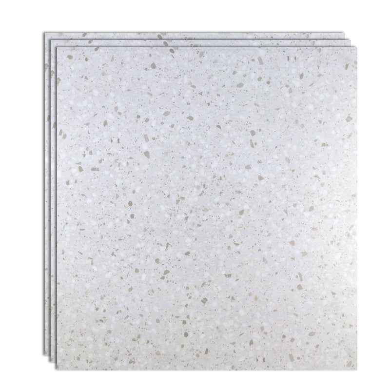 Peel & Stick Vinyl Flooring Matte Stone Look Vinyl Flooring with Waterproof Off-White 0.07" Clearhalo 'Flooring 'Home Improvement' 'home_improvement' 'home_improvement_vinyl_flooring' 'Vinyl Flooring' 'vinyl_flooring' Walls and Ceiling' 7010482