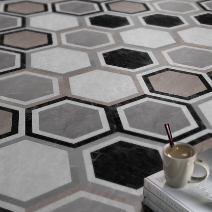 Peel & Stick Vinyl Flooring Matte Dark Vinyl Flooring with Brick Look Clearhalo 'Flooring 'Home Improvement' 'home_improvement' 'home_improvement_vinyl_flooring' 'Vinyl Flooring' 'vinyl_flooring' Walls and Ceiling' 7010510