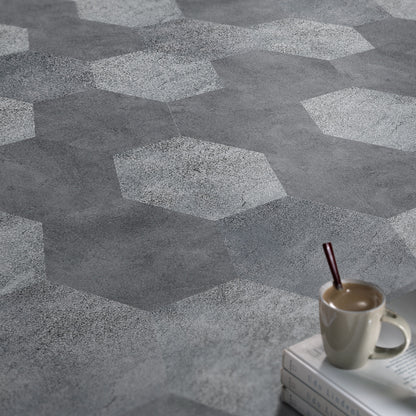 Peel and Stick Vinyl Flooring Dark Matte Vinyl Flooring with Stone Look 50-Piece Set Clearhalo 'Flooring 'Home Improvement' 'home_improvement' 'home_improvement_vinyl_flooring' 'Vinyl Flooring' 'vinyl_flooring' Walls and Ceiling' 7010528