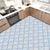 Modern PVC Flooring Self Adhesive Geometric Printed Low Gloss Vinyl Floor Planks Gray-Blue Clearhalo 'Flooring 'Home Improvement' 'home_improvement' 'home_improvement_vinyl_flooring' 'Vinyl Flooring' 'vinyl_flooring' Walls and Ceiling' 7010557