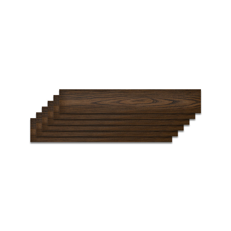 Classic Vinyl Floor Planks Wood Look Self Adhesive Vinyl Plank Flooring Coffee Clearhalo 'Flooring 'Home Improvement' 'home_improvement' 'home_improvement_vinyl_flooring' 'Vinyl Flooring' 'vinyl_flooring' Walls and Ceiling' 7010605