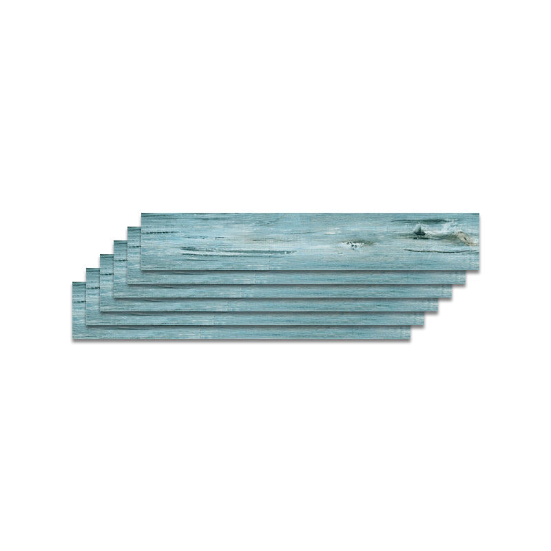 Classic Vinyl Floor Planks Wood Look Self Adhesive Vinyl Plank Flooring Water Blue Clearhalo 'Flooring 'Home Improvement' 'home_improvement' 'home_improvement_vinyl_flooring' 'Vinyl Flooring' 'vinyl_flooring' Walls and Ceiling' 7010613