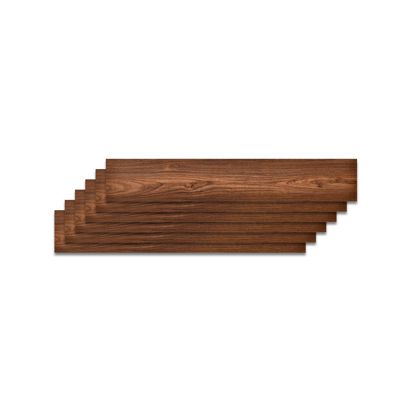 Classic Vinyl Floor Planks Wood Look Self Adhesive Vinyl Plank Flooring Dark Wood Clearhalo 'Flooring 'Home Improvement' 'home_improvement' 'home_improvement_vinyl_flooring' 'Vinyl Flooring' 'vinyl_flooring' Walls and Ceiling' 7010621