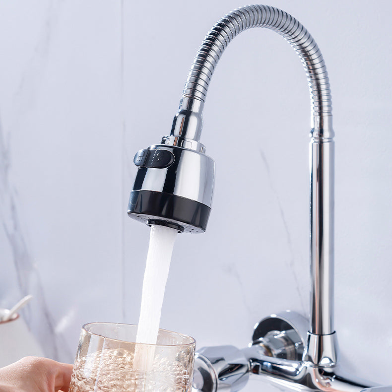 Pre-Rinse High-Arc Kitchen Faucet Double Handle Bridge Kitchen Faucet Clearhalo 'Home Improvement' 'home_improvement' 'home_improvement_kitchen_faucets' 'Kitchen Faucets' 'Kitchen Remodel & Kitchen Fixtures' 'Kitchen Sinks & Faucet Components' 'kitchen_faucets' 7010826