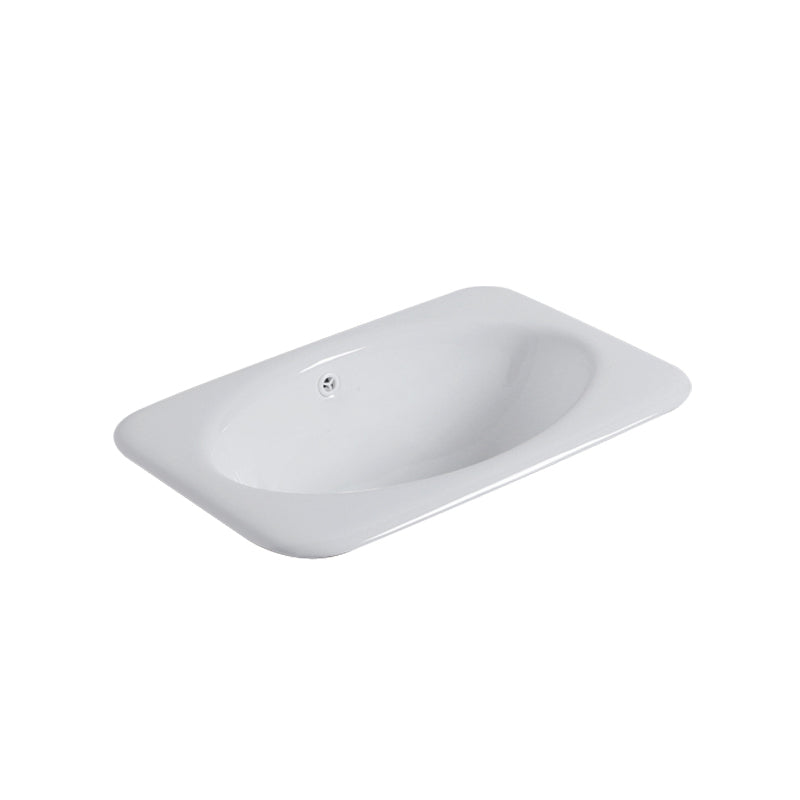 Traditional Square Wash Stand Ceramic Metal Undermount Bathroom Sink Clearhalo 'Bathroom Remodel & Bathroom Fixtures' 'Bathroom Sinks & Faucet Components' 'Bathroom Sinks' 'bathroom_sink' 'Home Improvement' 'home_improvement' 'home_improvement_bathroom_sink' 7011003
