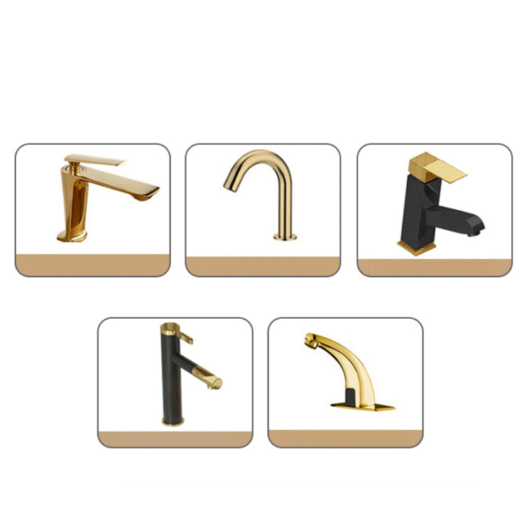 Modern Style Bathroom Sink Stainless Steel Rectangular Bathroom Sink with Hose Clearhalo 'Bathroom Remodel & Bathroom Fixtures' 'Bathroom Sinks & Faucet Components' 'Bathroom Sinks' 'bathroom_sink' 'Home Improvement' 'home_improvement' 'home_improvement_bathroom_sink' 7011108