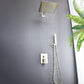 Modern Shower Head Combo Brass Temperature Control Ceiling Mounted Shower Faucet Clearhalo 'Bathroom Remodel & Bathroom Fixtures' 'Home Improvement' 'home_improvement' 'home_improvement_shower_faucets' 'Shower Faucets & Systems' 'shower_faucets' 'Showers & Bathtubs Plumbing' 'Showers & Bathtubs' 7011415