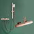 Temperature Control Shower System Adjustable Spray Pattern with Handheld Shower Head Rose Gold 2 Clearhalo 'Bathroom Remodel & Bathroom Fixtures' 'Home Improvement' 'home_improvement' 'home_improvement_shower_faucets' 'Shower Faucets & Systems' 'shower_faucets' 'Showers & Bathtubs Plumbing' 'Showers & Bathtubs' 7011450