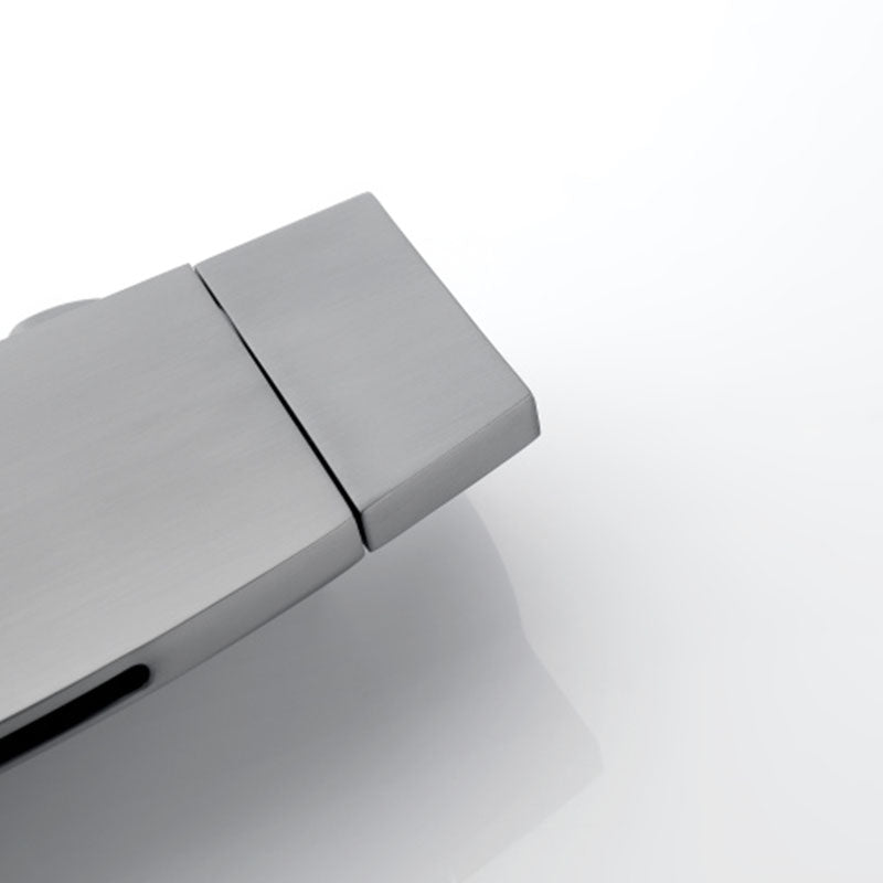 Wall Mounted Metal Tub Filler Double Handles Waterfall Faucet Clearhalo 'Bathroom Remodel & Bathroom Fixtures' 'Bathtub Faucets' 'bathtub_faucets' 'Home Improvement' 'home_improvement' 'home_improvement_bathtub_faucets' 7011522