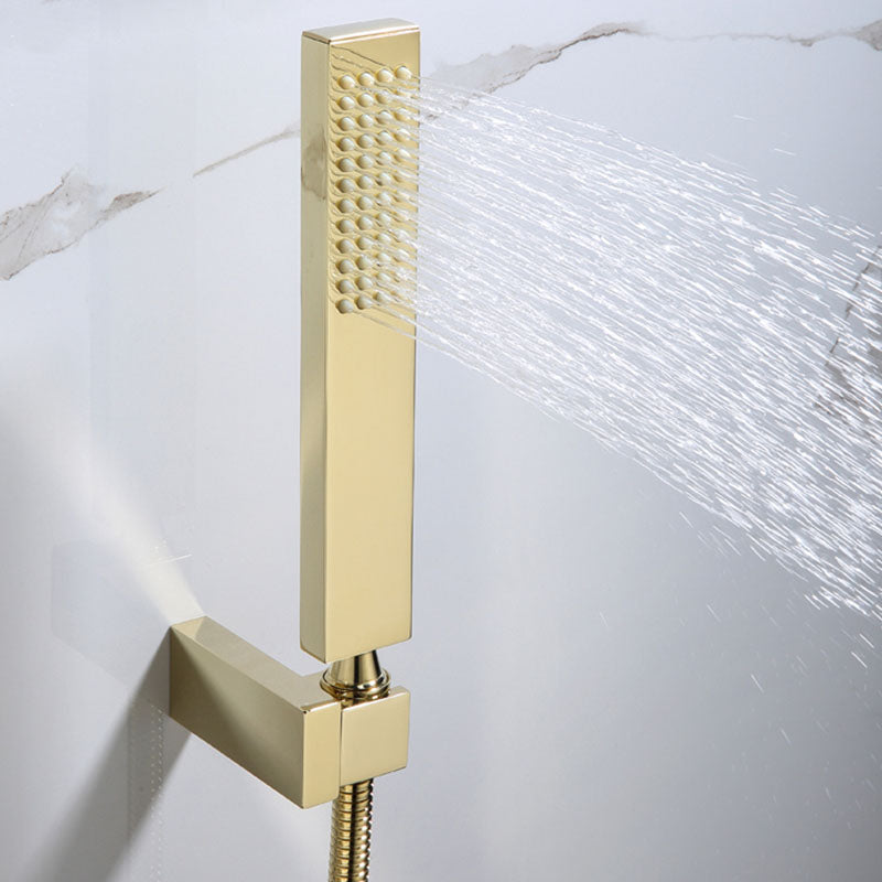 Traditional Wall Mounted Metal Tub Filler Low Arc Waterfall Tub Faucet Trim Clearhalo 'Bathroom Remodel & Bathroom Fixtures' 'Bathtub Faucets' 'bathtub_faucets' 'Home Improvement' 'home_improvement' 'home_improvement_bathtub_faucets' 7011541