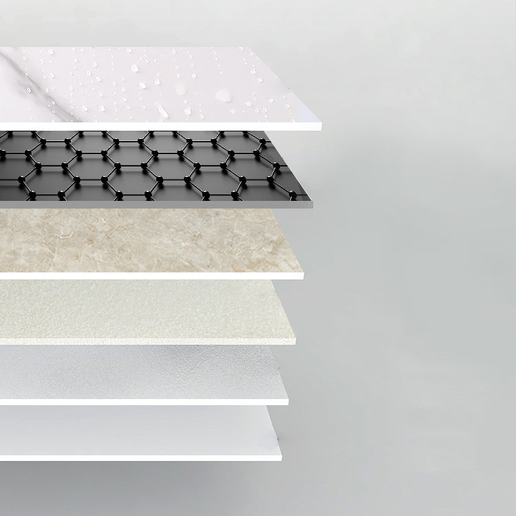 Contemporary Wallpaper Plastic Field Tile Wallpaper with Rectangular Shape Clearhalo 'Flooring 'Home Improvement' 'home_improvement' 'home_improvement_peel_stick_blacksplash' 'Peel & Stick Backsplash Tile' 'peel_stick_blacksplash' 'Walls & Ceilings' Walls and Ceiling' 7011708