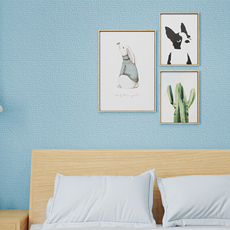 Modern Wall Paneling PVC Self-Adhesive Waterproof Backsplash Panels for Indoor Blue Clearhalo 'Flooring 'Home Improvement' 'home_improvement' 'home_improvement_wall_paneling' 'Wall Paneling' 'wall_paneling' 'Walls & Ceilings' Walls and Ceiling' 7011877