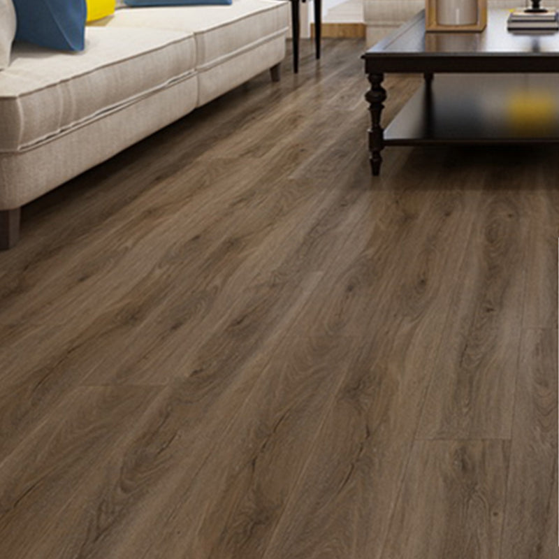 Textured Laminate Flooring Rectangular Slip Resistant Indoor Modern Laminate Brown Clearhalo 'Flooring 'Home Improvement' 'home_improvement' 'home_improvement_laminate_flooring' 'Laminate Flooring' 'laminate_flooring' Walls and Ceiling' 7012055