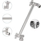 Modern Square Showerhead Wall-Mount Standard Spray Fixed Shower Head Clearhalo 'Bathroom Remodel & Bathroom Fixtures' 'Home Improvement' 'home_improvement' 'home_improvement_shower_heads' 'Shower Heads' 'shower_heads' 'Showers & Bathtubs Plumbing' 'Showers & Bathtubs' 7012101