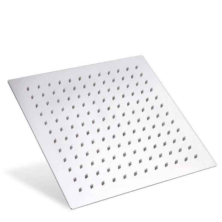 Modern Square Showerhead Wall-Mount Standard Spray Fixed Shower Head Clearhalo 'Bathroom Remodel & Bathroom Fixtures' 'Home Improvement' 'home_improvement' 'home_improvement_shower_heads' 'Shower Heads' 'shower_heads' 'Showers & Bathtubs Plumbing' 'Showers & Bathtubs' 7012102