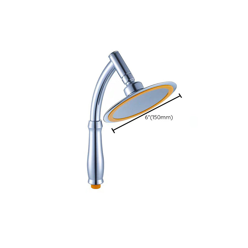 Hand Shower Standard Spray Wall Supply Holder Handheld Shower Head Clearhalo 'Bathroom Remodel & Bathroom Fixtures' 'Home Improvement' 'home_improvement' 'home_improvement_shower_heads' 'Shower Heads' 'shower_heads' 'Showers & Bathtubs Plumbing' 'Showers & Bathtubs' 7012130