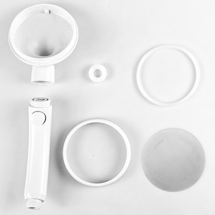 Modern Plastic Shower Head Standard Round Handheld Shower Heads Clearhalo 'Bathroom Remodel & Bathroom Fixtures' 'Home Improvement' 'home_improvement' 'home_improvement_shower_heads' 'Shower Heads' 'shower_heads' 'Showers & Bathtubs Plumbing' 'Showers & Bathtubs' 7012156