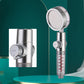 Creative Metal Shower Head Adjustable Water Flow Round Handheld Shower Head Red Voltage Regulation Clearhalo 'Bathroom Remodel & Bathroom Fixtures' 'Home Improvement' 'home_improvement' 'home_improvement_shower_heads' 'Shower Heads' 'shower_heads' 'Showers & Bathtubs Plumbing' 'Showers & Bathtubs' 7012204