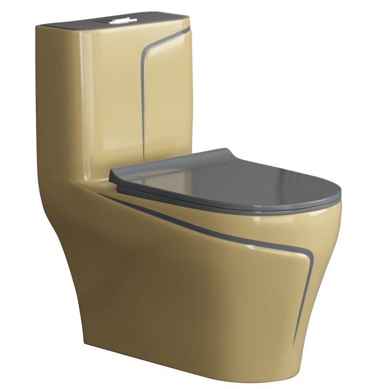 Traditional Ceramic Flush Toilet Seat Included Urine Toilet for Washroom Clearhalo 'Bathroom Remodel & Bathroom Fixtures' 'Home Improvement' 'home_improvement' 'home_improvement_toilets' 'Toilets & Bidets' 'Toilets' 7022893
