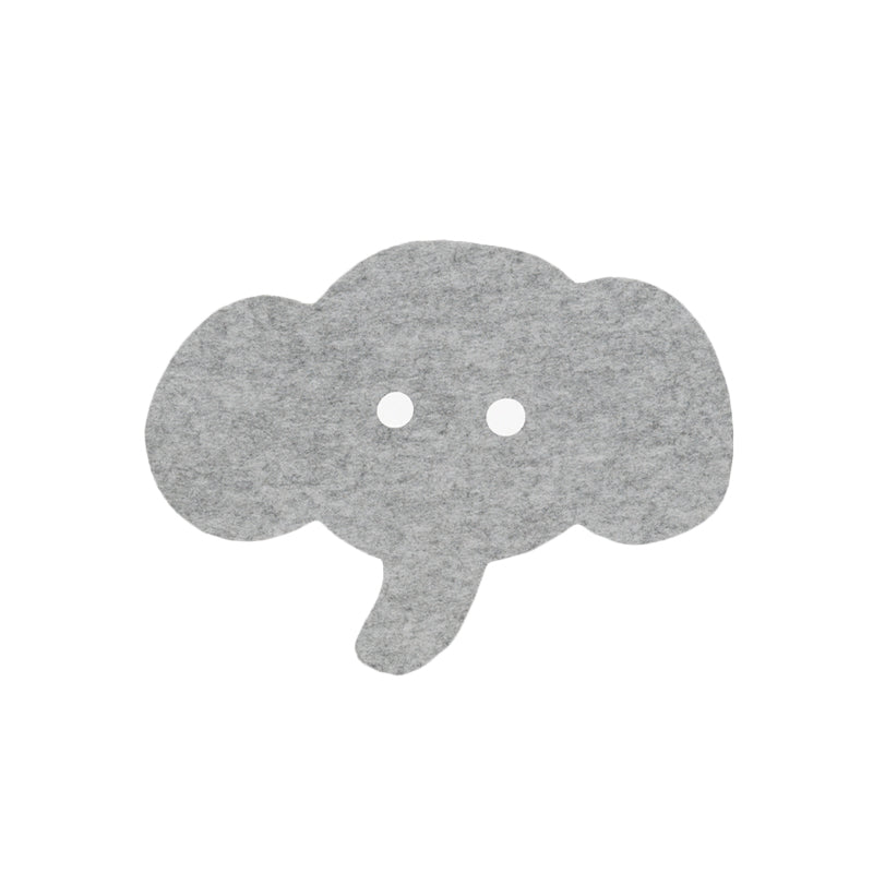 Felt Sheep/Pine Tree/Airship Wall Lamp Sconce Cartoon LED Wall Mount Light Fixture in Pink/Green/Blue for Kids Bedroom Clearhalo 'Wall Lamps & Sconces' 'Wall Lights' Lighting' 702351