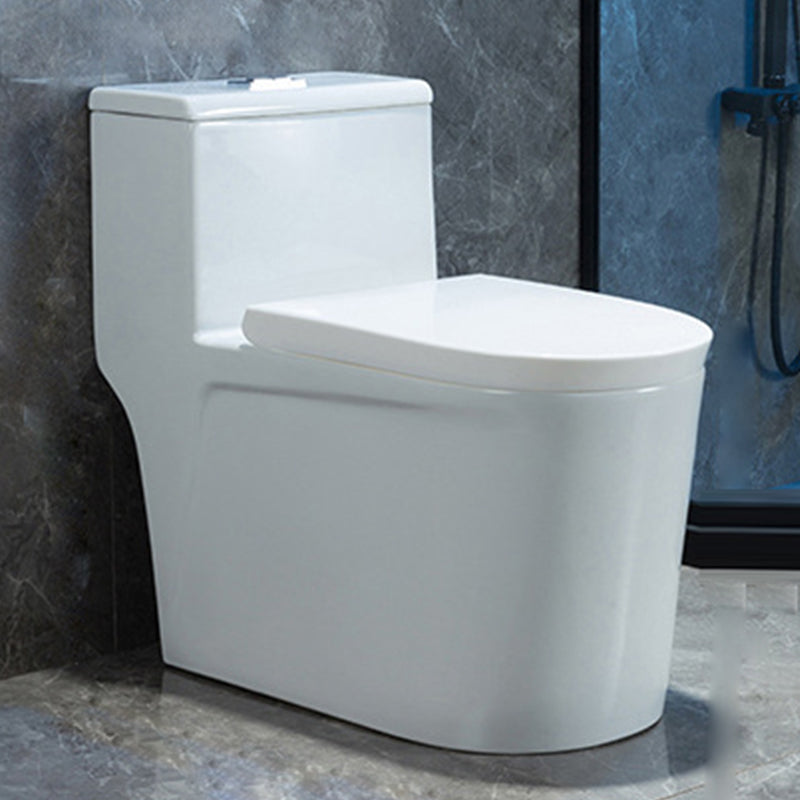 Modern Ceramic White Flush Toilet Floor Mounted Urine Toilet for Washroom 15"L x 27"W x 26"H 16" Clearhalo 'Bathroom Remodel & Bathroom Fixtures' 'Home Improvement' 'home_improvement' 'home_improvement_toilets' 'Toilets & Bidets' 'Toilets' 7025151