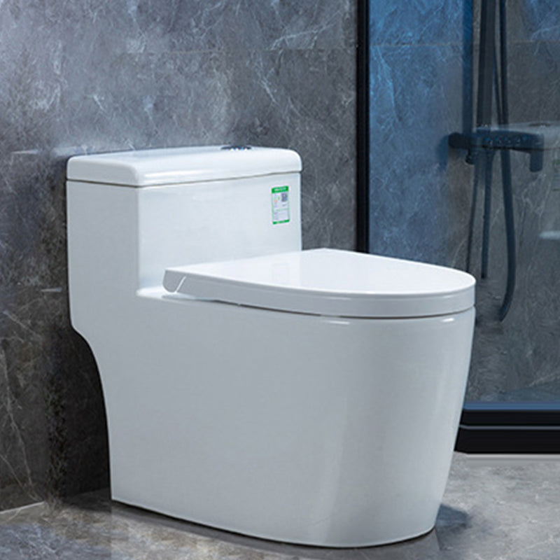 Modern Ceramic White Flush Toilet Floor Mounted Urine Toilet for Washroom 16"L x 28"W x 24"H 16" Clearhalo 'Bathroom Remodel & Bathroom Fixtures' 'Home Improvement' 'home_improvement' 'home_improvement_toilets' 'Toilets & Bidets' 'Toilets' 7025152