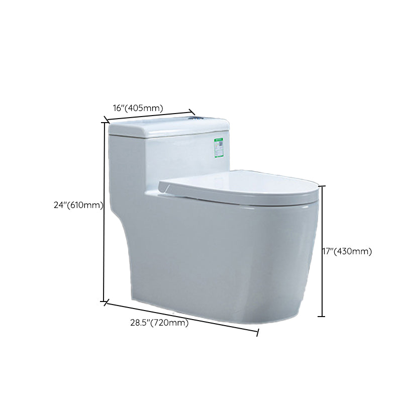 Modern Ceramic White Flush Toilet Floor Mounted Urine Toilet for Washroom Clearhalo 'Bathroom Remodel & Bathroom Fixtures' 'Home Improvement' 'home_improvement' 'home_improvement_toilets' 'Toilets & Bidets' 'Toilets' 7025169