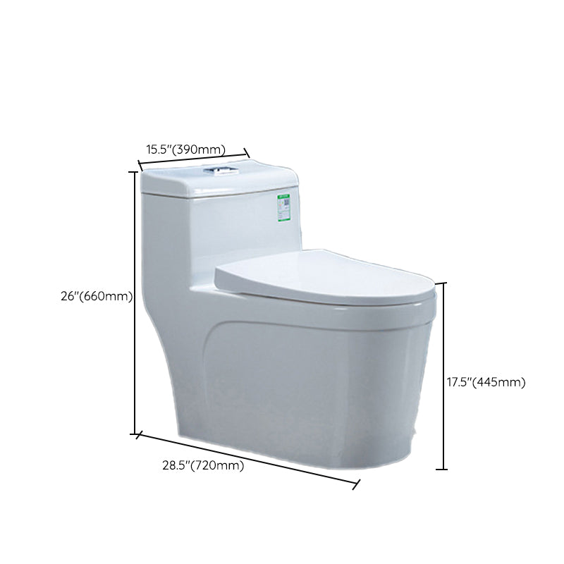 Modern Ceramic White Flush Toilet Floor Mounted Urine Toilet for Washroom Clearhalo 'Bathroom Remodel & Bathroom Fixtures' 'Home Improvement' 'home_improvement' 'home_improvement_toilets' 'Toilets & Bidets' 'Toilets' 7025173