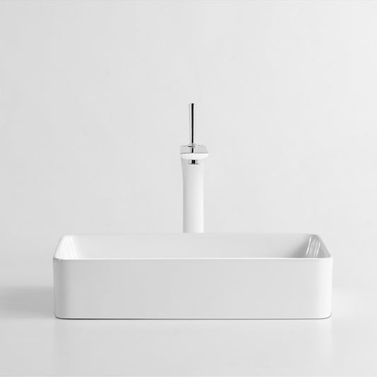 Modern Style Bathroom Sink Faucet with 1-Handle Brass Sink Faucet Clearhalo 'Bathroom Remodel & Bathroom Fixtures' 'Bathroom Sink Faucets' 'Bathroom Sinks & Faucet Components' 'bathroom_sink_faucets' 'Home Improvement' 'home_improvement' 'home_improvement_bathroom_sink_faucets' 7031452