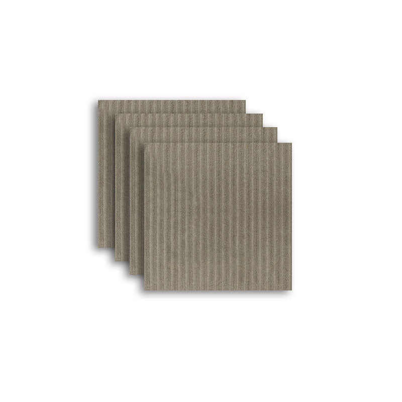 Carpet Tile Fade Resistant Non-Skid Solid Color Self Peel and Stick Carpet Tiles Light Camel Clearhalo 'Carpet Tiles & Carpet Squares' 'carpet_tiles_carpet_squares' 'Flooring 'Home Improvement' 'home_improvement' 'home_improvement_carpet_tiles_carpet_squares' Walls and Ceiling' 7031647