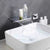 Wall Mounted Metal Freestanding Tub Filler Waterfall Freestanding Faucet Chrome Hand Shower Not Included Clearhalo 'Bathroom Remodel & Bathroom Fixtures' 'Bathtub Faucets' 'bathtub_faucets' 'Home Improvement' 'home_improvement' 'home_improvement_bathtub_faucets' 7031719