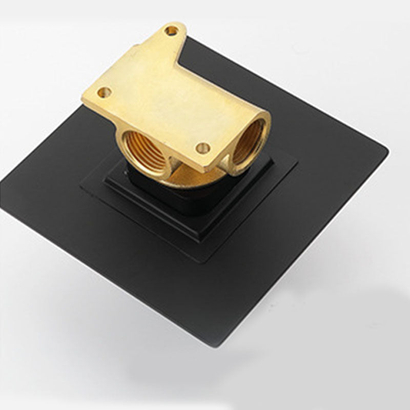 Modern Fixed Bathroom Faucet Wall Mounted Metal Tub Faucet Trim Clearhalo 'Bathroom Remodel & Bathroom Fixtures' 'Bathtub Faucets' 'bathtub_faucets' 'Home Improvement' 'home_improvement' 'home_improvement_bathtub_faucets' 7031739