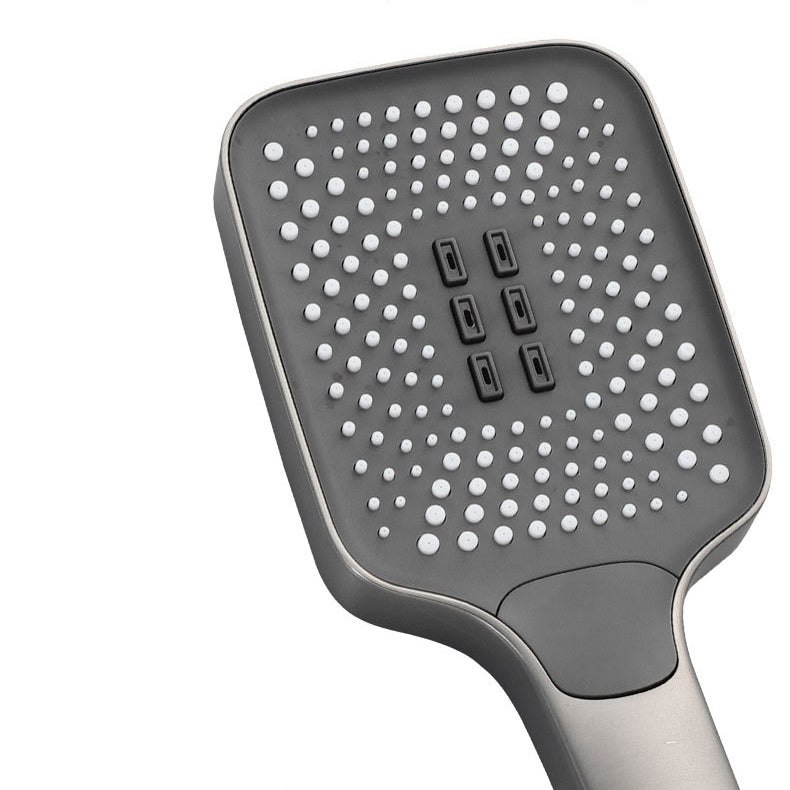 Adjustable Spray Pattern Shower System Brass Wall Mounted Shower Combo Clearhalo 'Bathroom Remodel & Bathroom Fixtures' 'Home Improvement' 'home_improvement' 'home_improvement_shower_faucets' 'Shower Faucets & Systems' 'shower_faucets' 'Showers & Bathtubs Plumbing' 'Showers & Bathtubs' 7031829