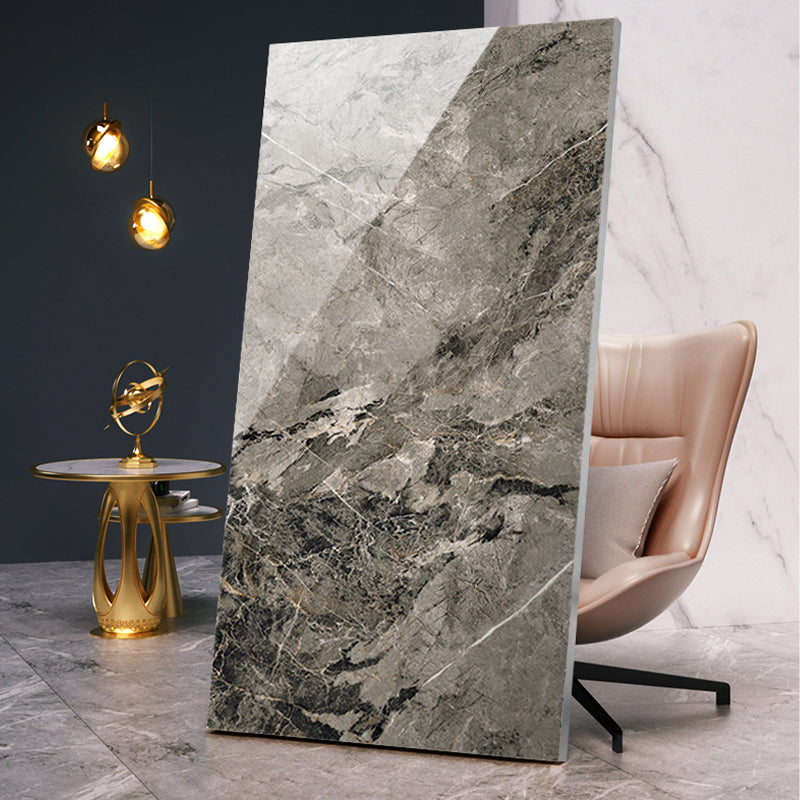 Rectangle Floor Tile Straight Edge Polished Design Floor Tile for Living Room Clearhalo 'Floor Tiles & Wall Tiles' 'floor_tiles_wall_tiles' 'Flooring 'Home Improvement' 'home_improvement' 'home_improvement_floor_tiles_wall_tiles' Walls and Ceiling' 7032427