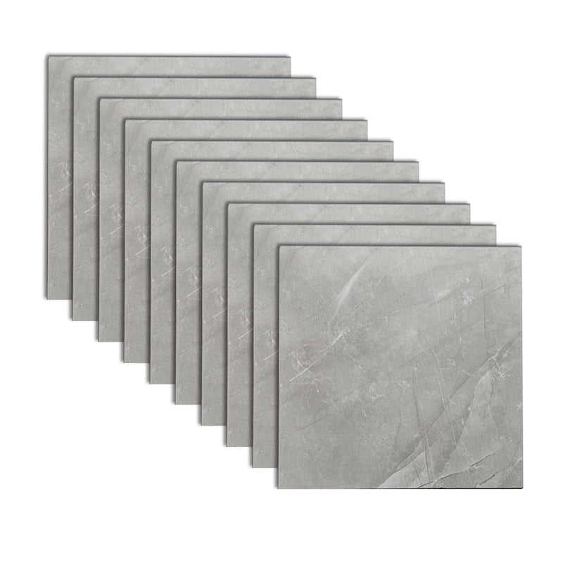 Square Wall and Floor Tile Straight Edge Pure Color Wall and Floor Tile Heather Gray Clearhalo 'Floor Tiles & Wall Tiles' 'floor_tiles_wall_tiles' 'Flooring 'Home Improvement' 'home_improvement' 'home_improvement_floor_tiles_wall_tiles' Walls and Ceiling' 7032589