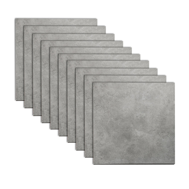 Square Wall and Floor Tile Straight Edge Pure Color Wall and Floor Tile Light Gray Clearhalo 'Floor Tiles & Wall Tiles' 'floor_tiles_wall_tiles' 'Flooring 'Home Improvement' 'home_improvement' 'home_improvement_floor_tiles_wall_tiles' Walls and Ceiling' 7032591