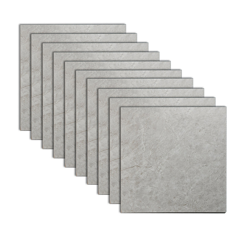 Square Wall and Floor Tile Straight Edge Pure Color Wall and Floor Tile Grey Clearhalo 'Floor Tiles & Wall Tiles' 'floor_tiles_wall_tiles' 'Flooring 'Home Improvement' 'home_improvement' 'home_improvement_floor_tiles_wall_tiles' Walls and Ceiling' 7032593