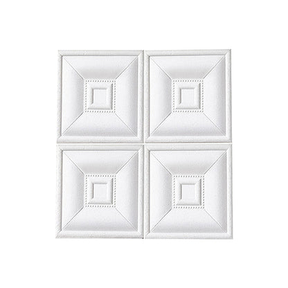 Gorgeous Style Wall Plank 3D Print Bathroom Living Room Wall Panels with Upholstered White 1 Piece Clearhalo 'Flooring 'Home Improvement' 'home_improvement' 'home_improvement_wall_paneling' 'Wall Paneling' 'wall_paneling' 'Walls & Ceilings' Walls and Ceiling' 7032804