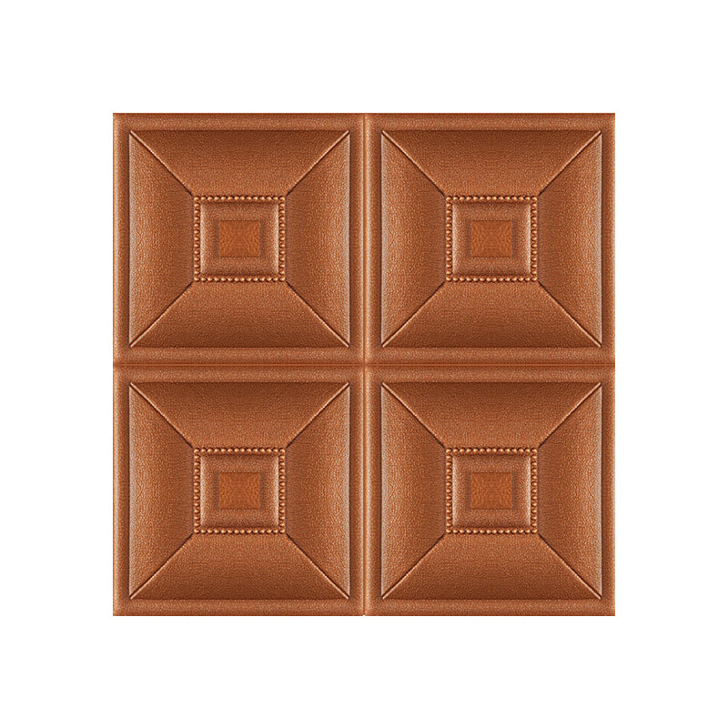 Gorgeous Style Wall Plank 3D Print Bathroom Living Room Wall Panels with Upholstered Coppery 1 Piece Clearhalo 'Flooring 'Home Improvement' 'home_improvement' 'home_improvement_wall_paneling' 'Wall Paneling' 'wall_paneling' 'Walls & Ceilings' Walls and Ceiling' 7032814