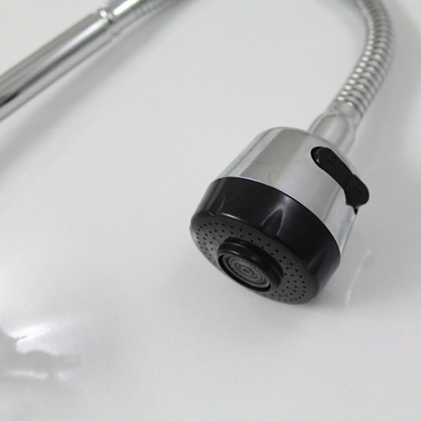 Wall Mounted Modern Metal Kitchen Faucet High Arch Water Filler Clearhalo 'Home Improvement' 'home_improvement' 'home_improvement_kitchen_faucets' 'Kitchen Faucets' 'Kitchen Remodel & Kitchen Fixtures' 'Kitchen Sinks & Faucet Components' 'kitchen_faucets' 7032973